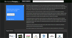 Desktop Screenshot of emisorasdeparaguay.com